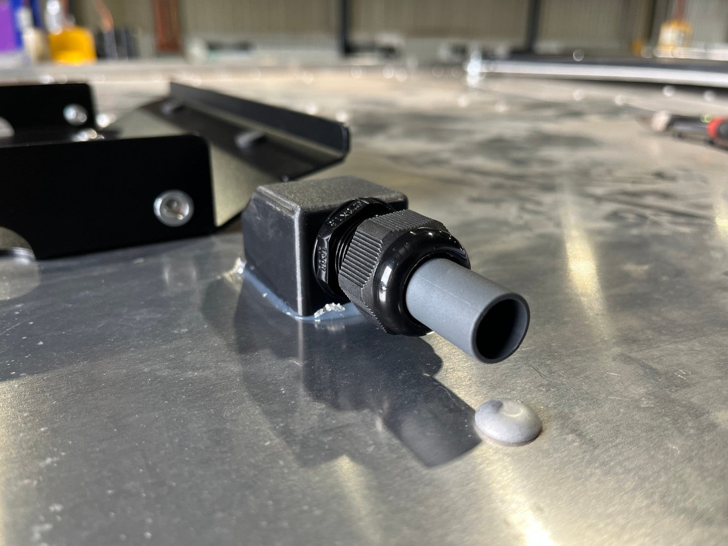 Starlink Mini 90 Degree Roof Gland with Adaptor Cable