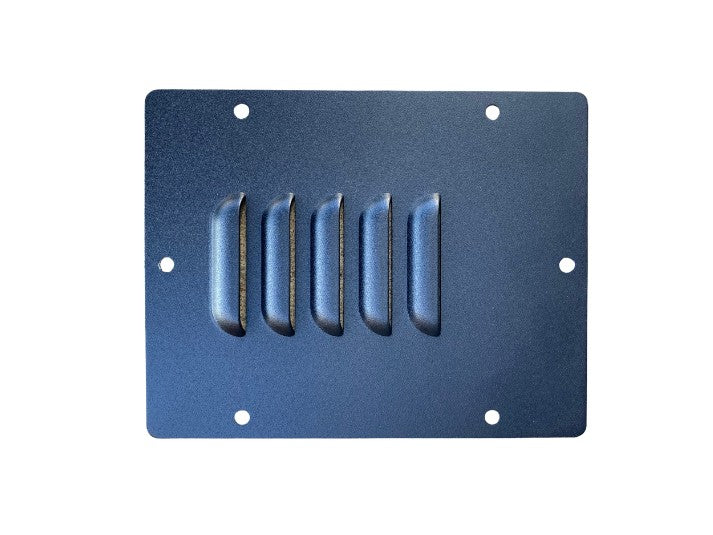 Side Mount Louvre Plate - Black