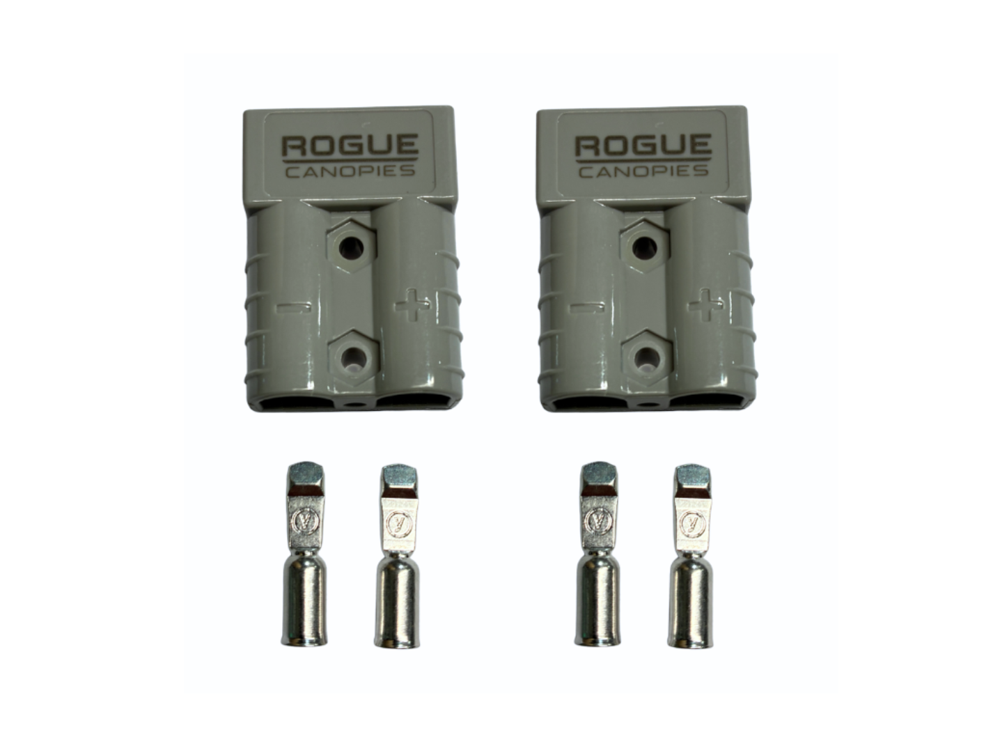 50A Anderson Style 2-Pin Plug Connector - Pair