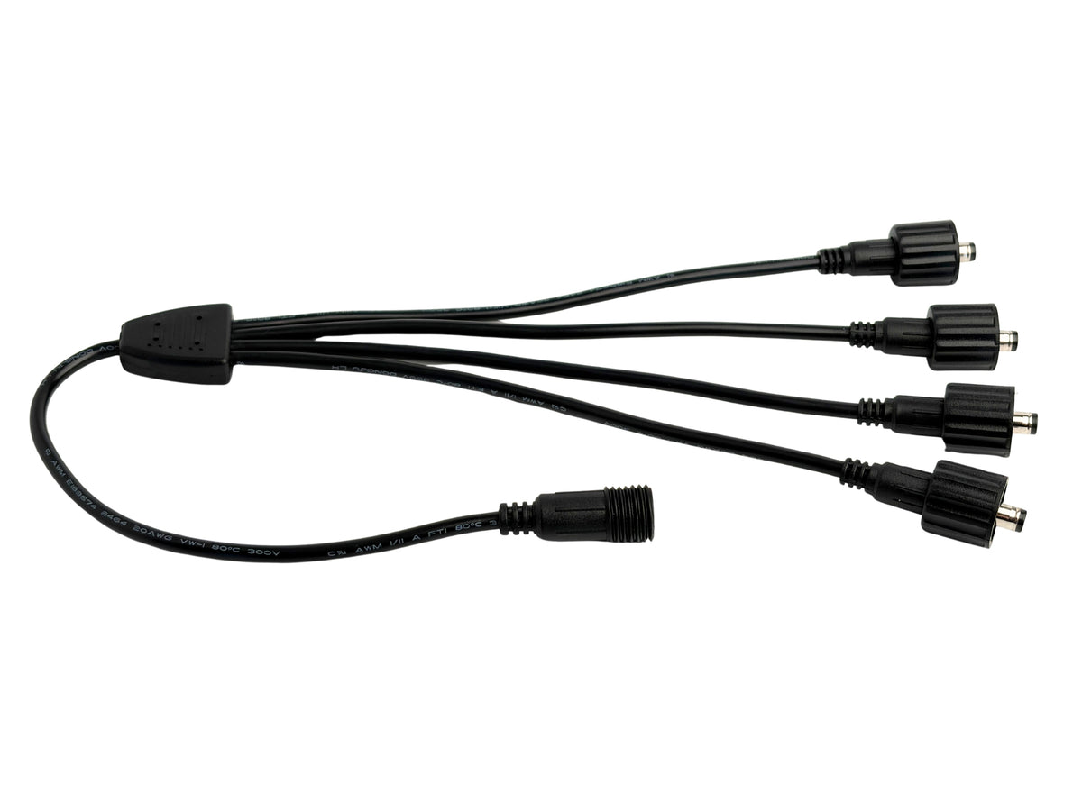 4-Way Light Splitter Cable