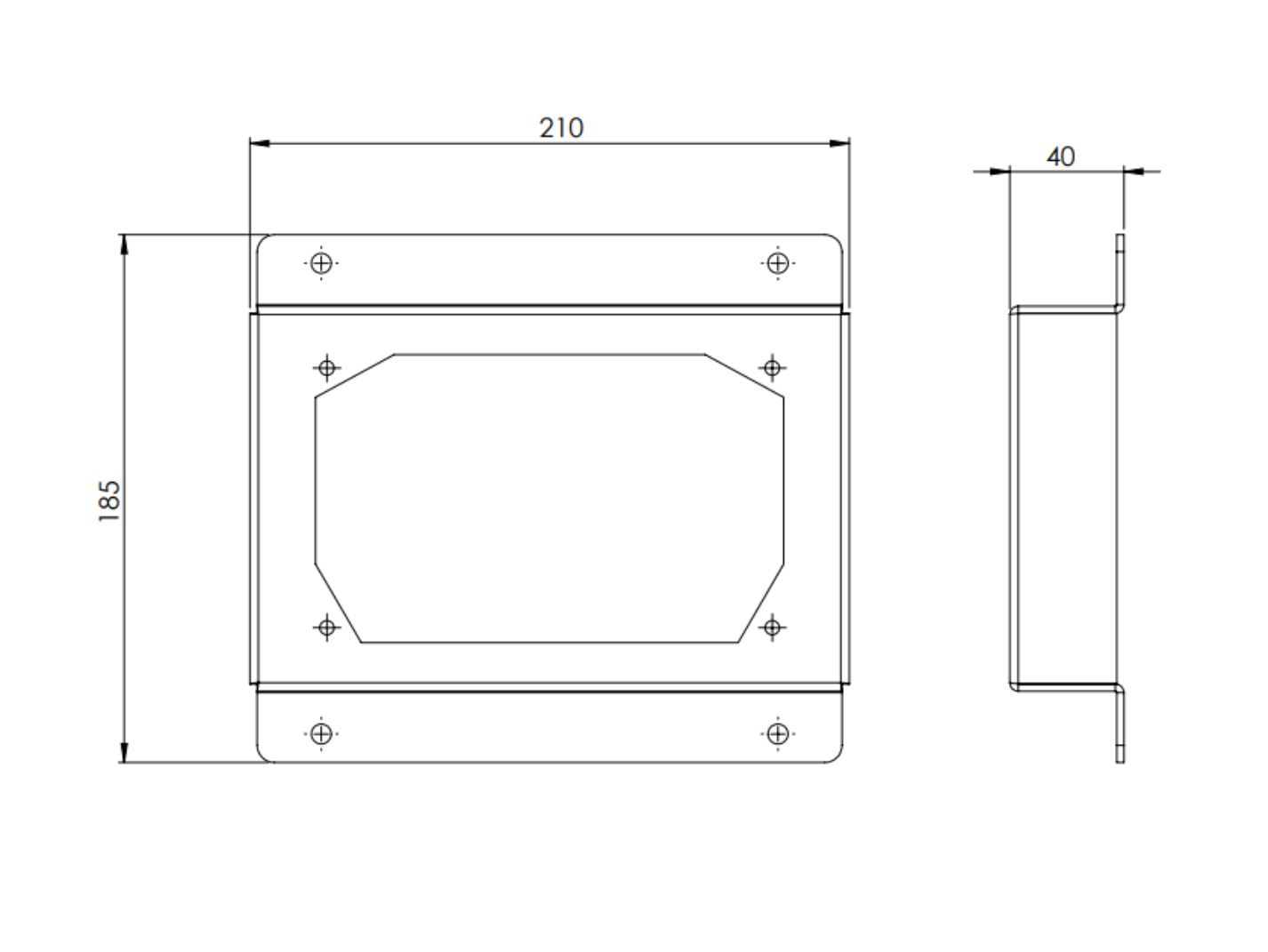 Redvision Screen Mount
