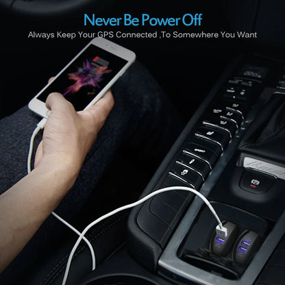 Rocker Switch Style 3.1A Dual USB Power Outlet with Dust Cover