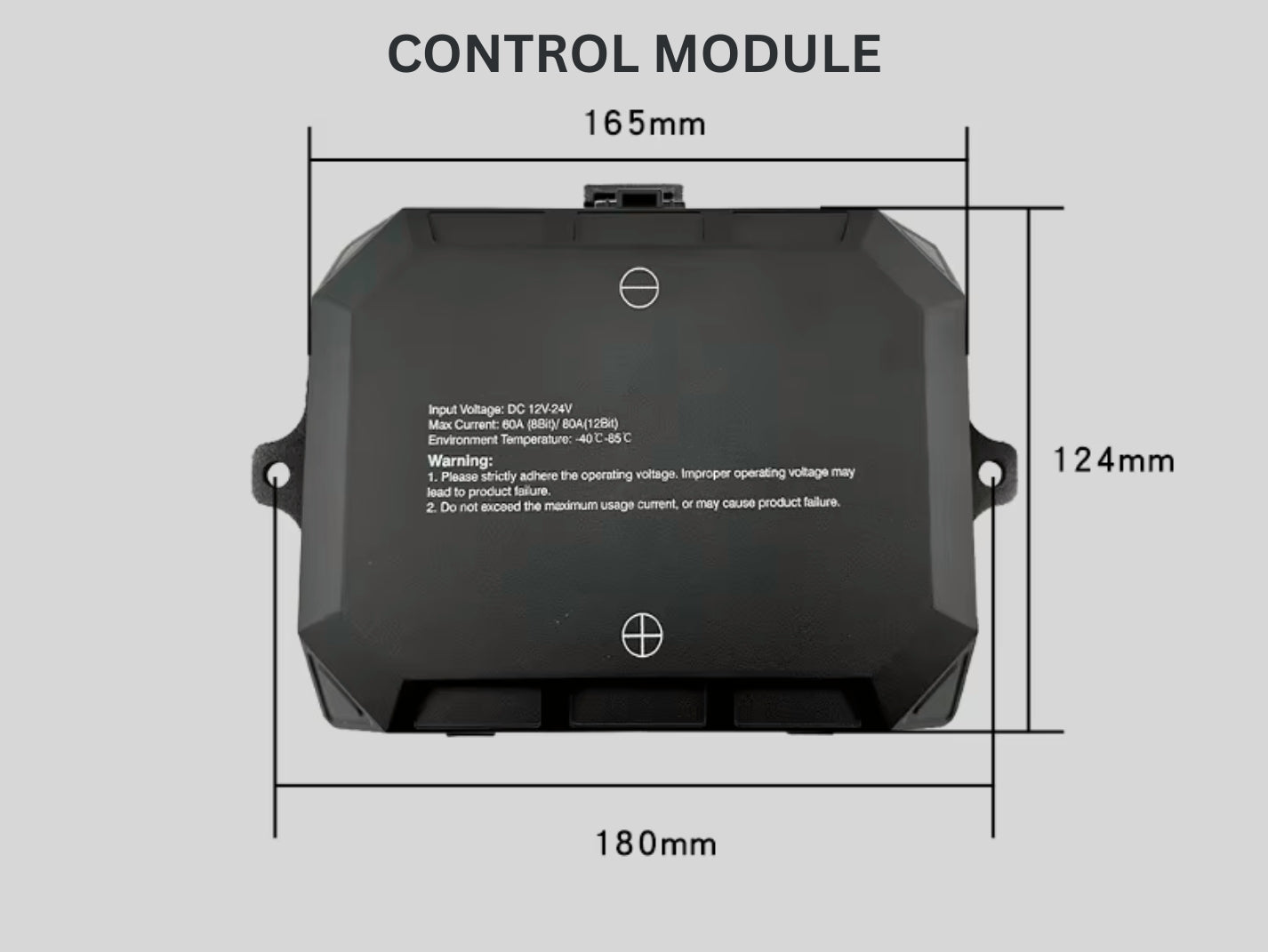 Rogue 12V/24V 8 Gang Wireless Switch Panel with Magnetic Charging Cradle