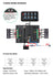 Rogue 12V/24V 8 Gang Wireless Switch Panel with Magnetic Charging Cradle