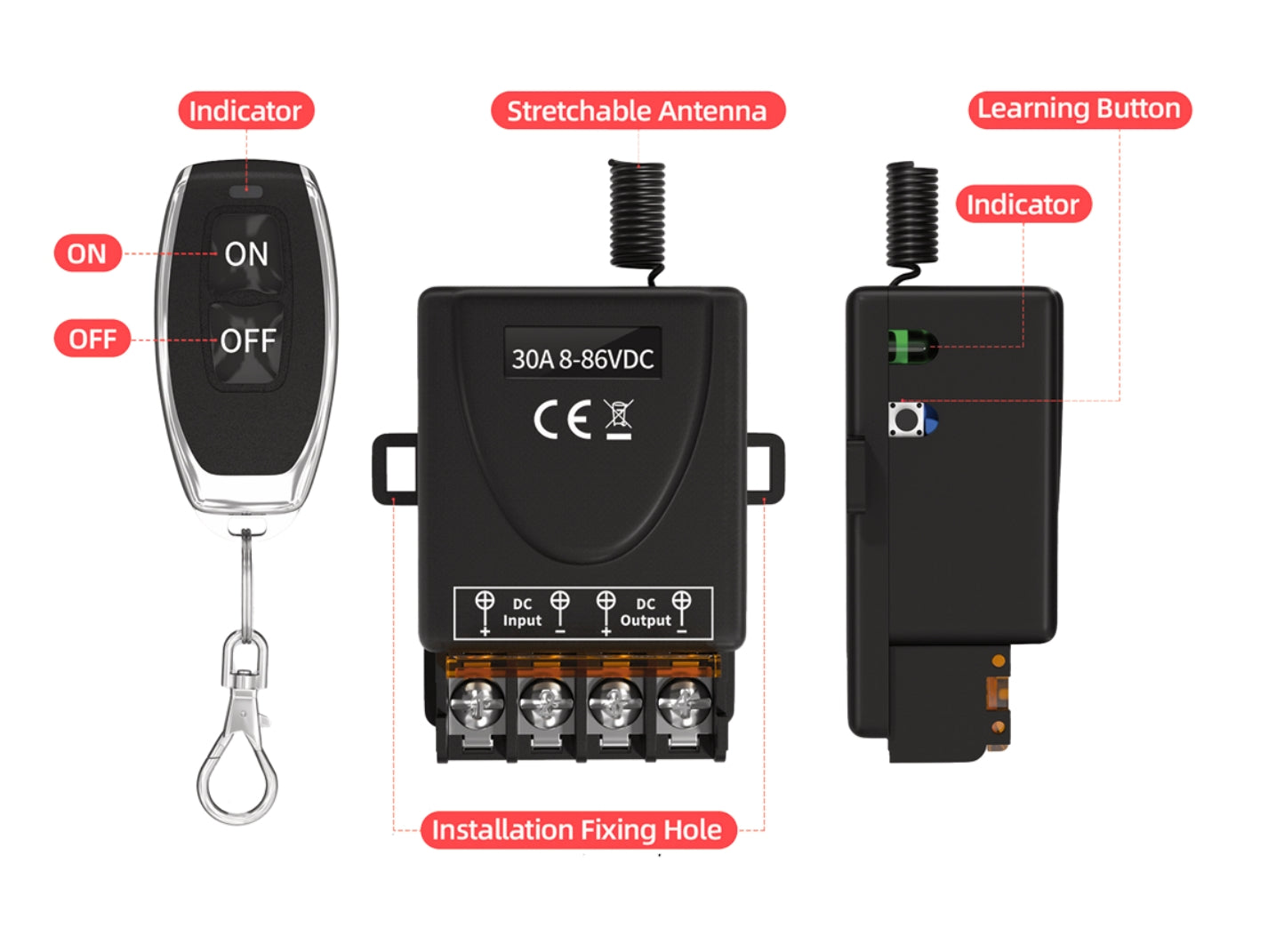 Remote Control Switch 12V