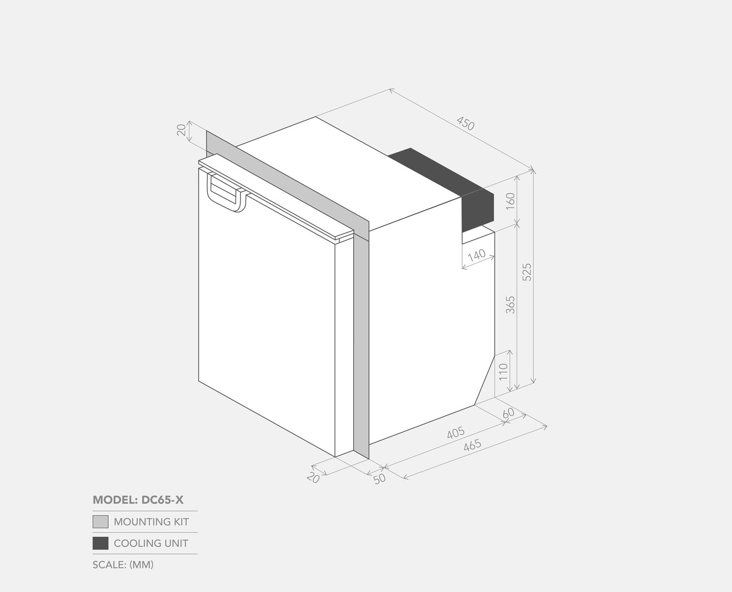 Bushman HD Series 65L Fridge