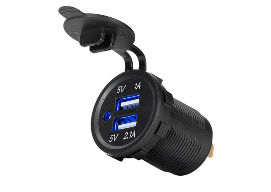 3.1A USB Socket with Dust Cover