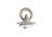M8 Stainless Steel Tie Down Ring Kit for Unistrut Channel