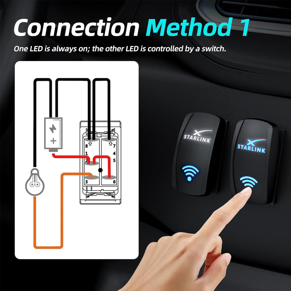 Starlink Rocker Switch