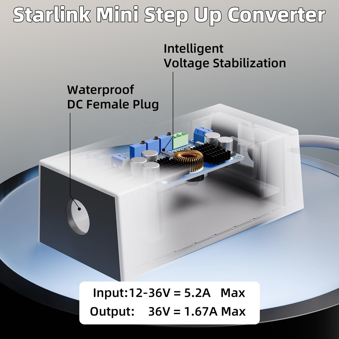Starlink Mini 12V Cigarette Adaptor