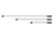 60cm Tri-Colour LED Canopy Light Bar