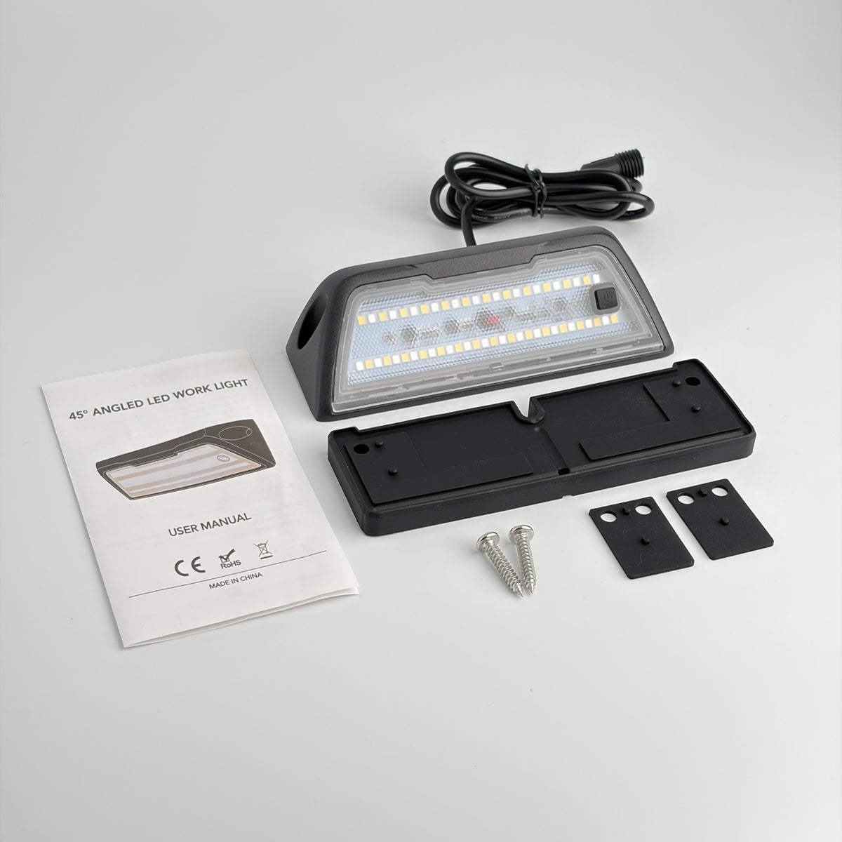 45 Degree Tri-Colour LED Worklight