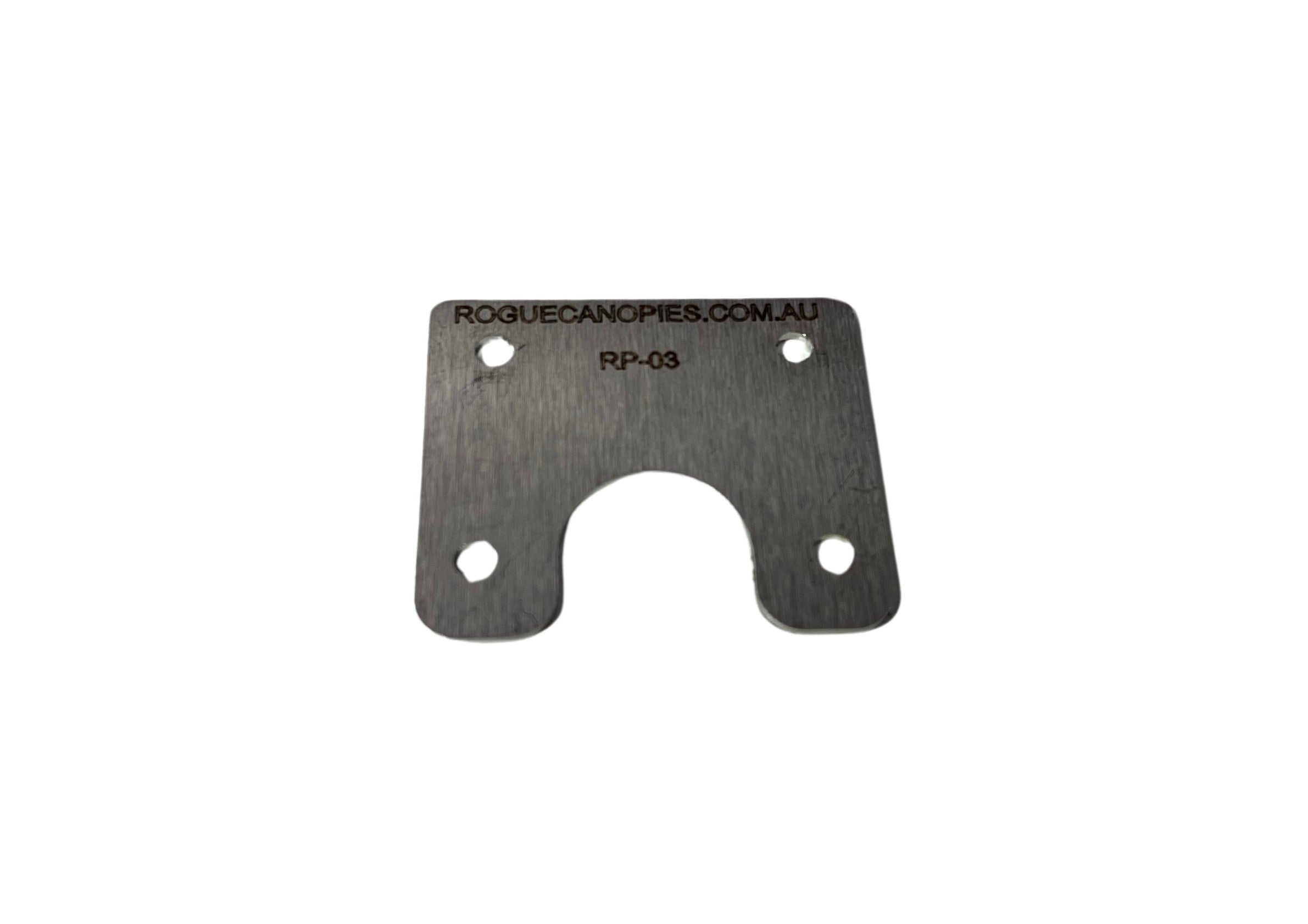 Trailer Bracket Reverse Camera Socket Mounting Plate