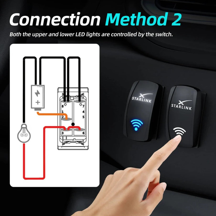 Starlink Rocker Switch