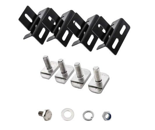 Roof Rack Mounting Brackets for Solar Panel