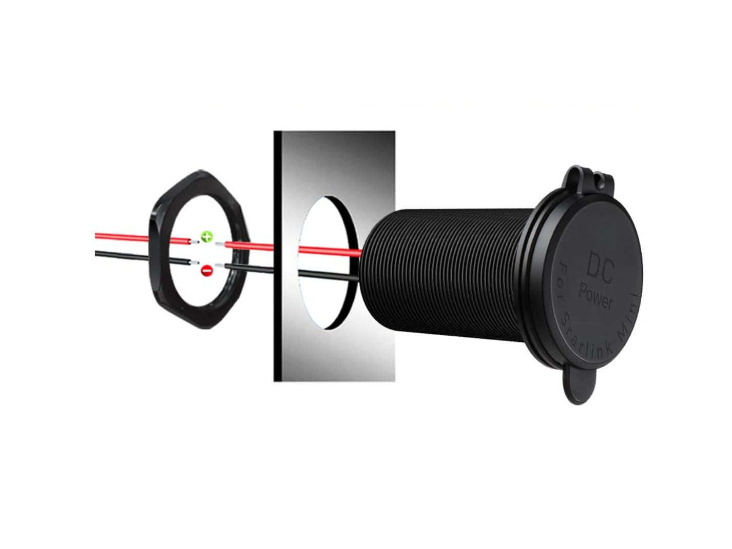 Starlink Mini Flush Mount Socket
